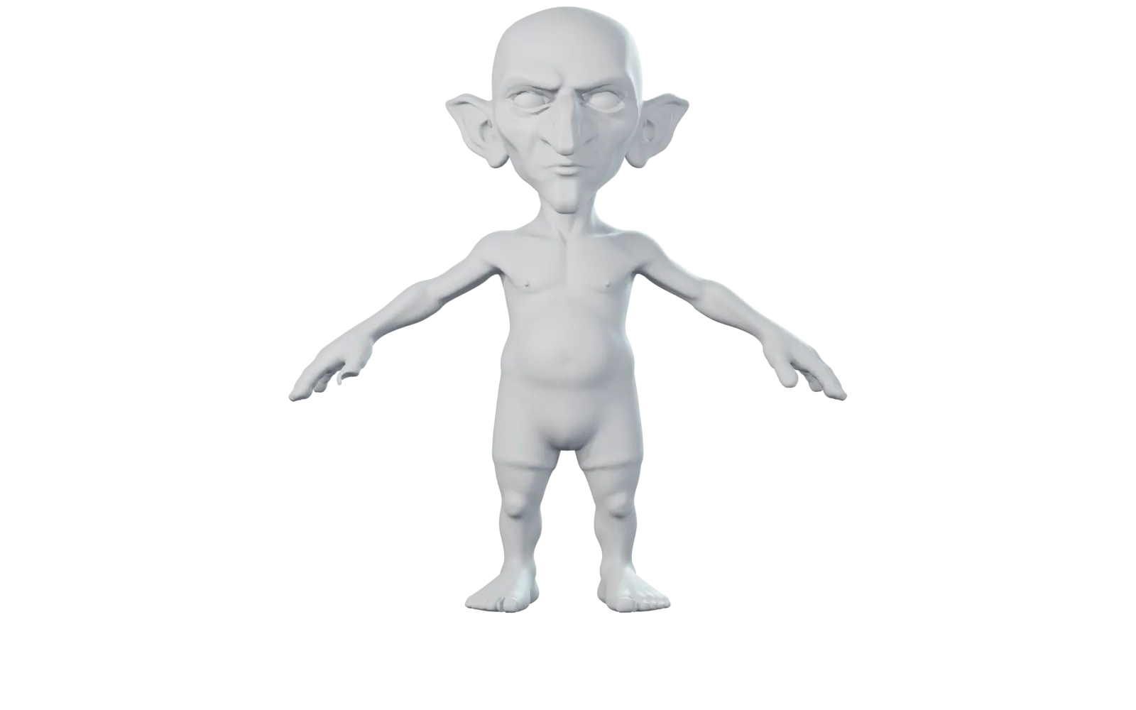 Creature character, rigged by Enfigure