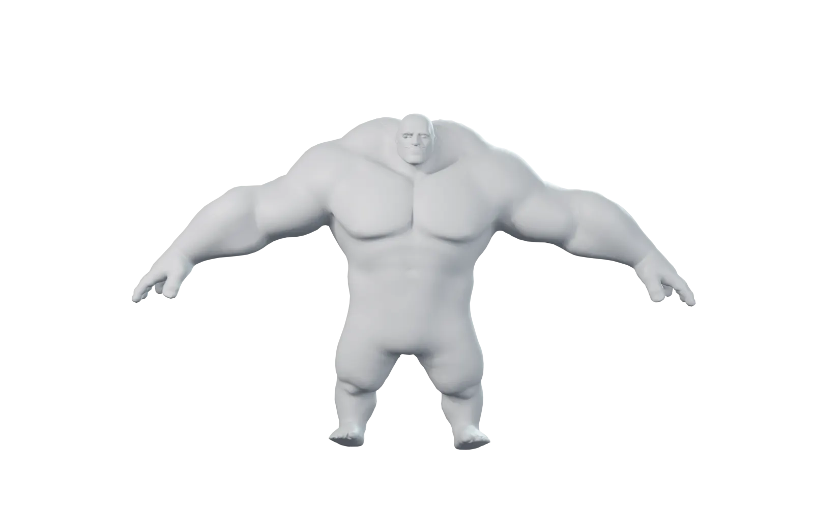 Behemoth character, rigged by Enfigure